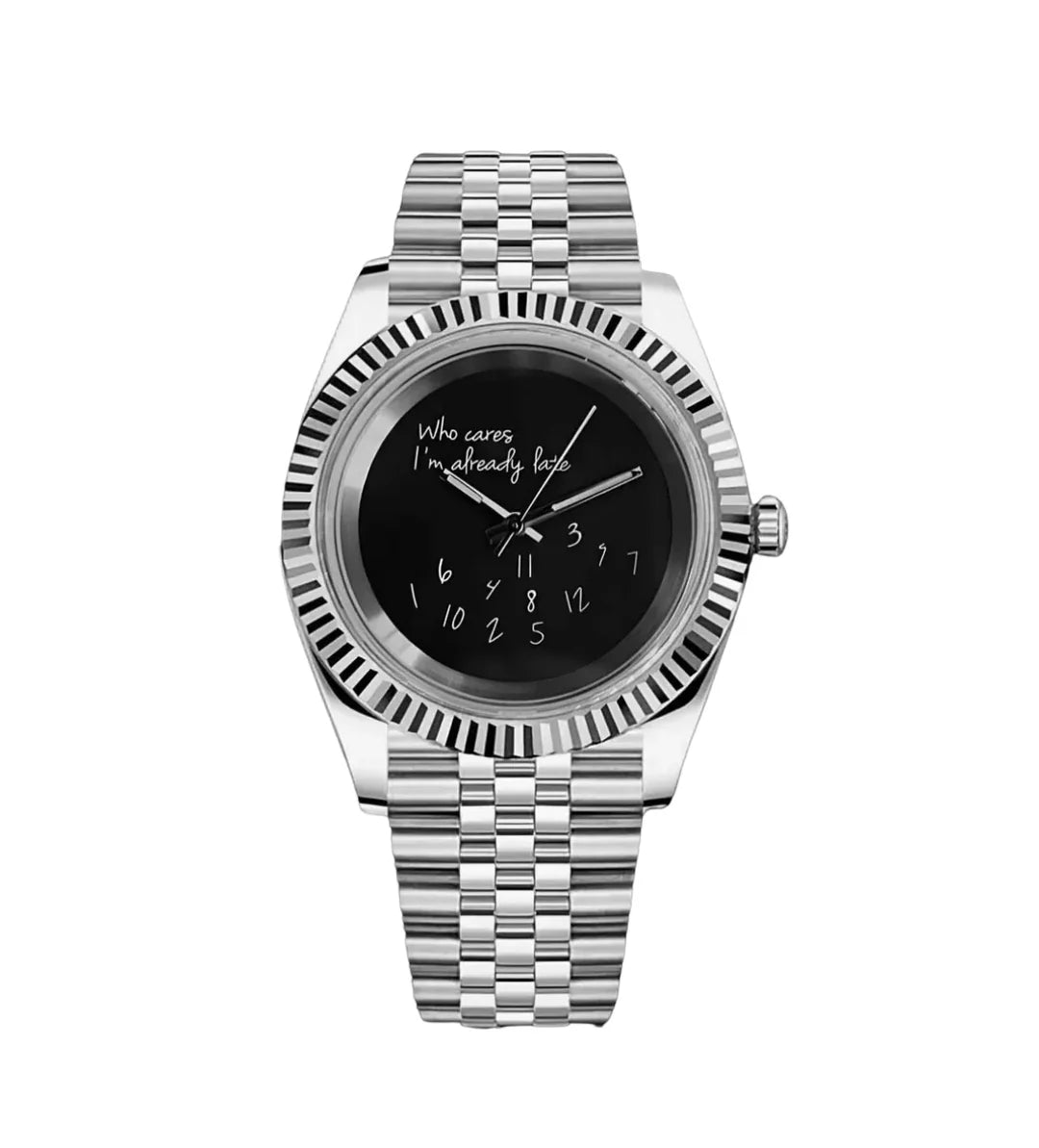 Seiko Datejust Mod – “Who Cares, I’m Already Late” Dial