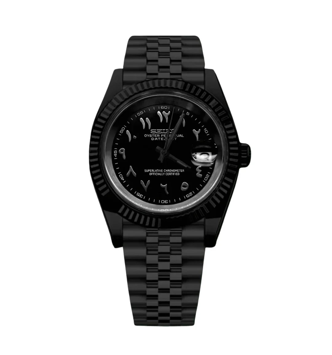 Seiko Datejust Mod – Black Arabic Dial&nbsp;