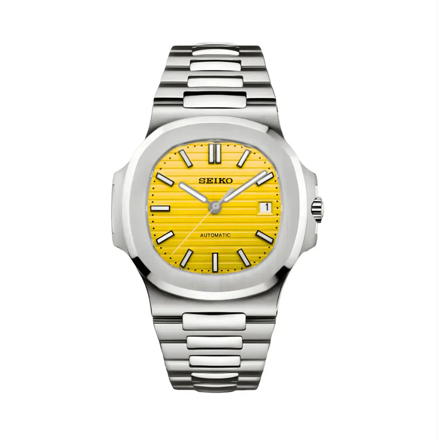Seiko Nautilus Mod – Yellow Dial