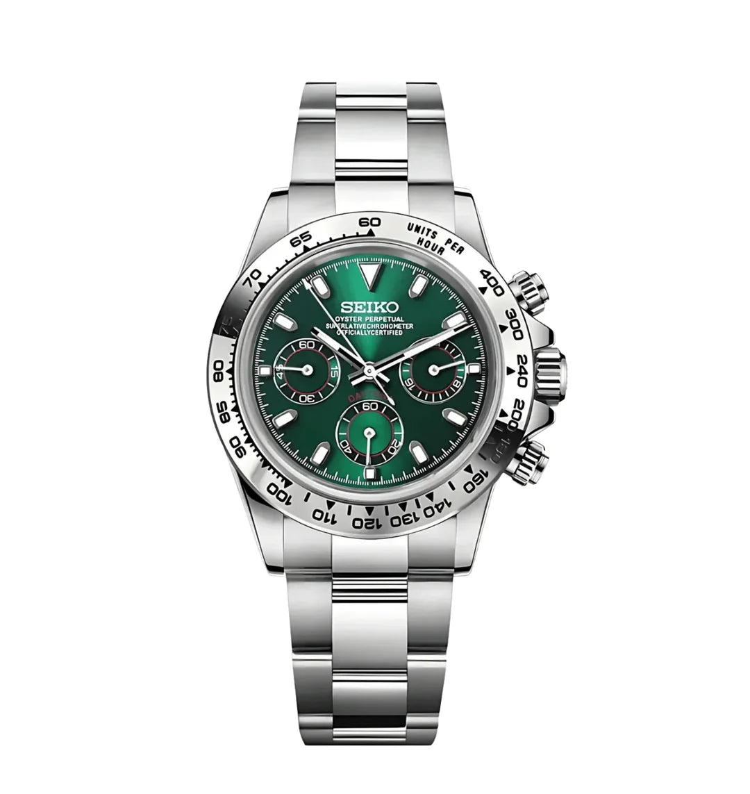 Seiko Daytona Mod – Green Dial
