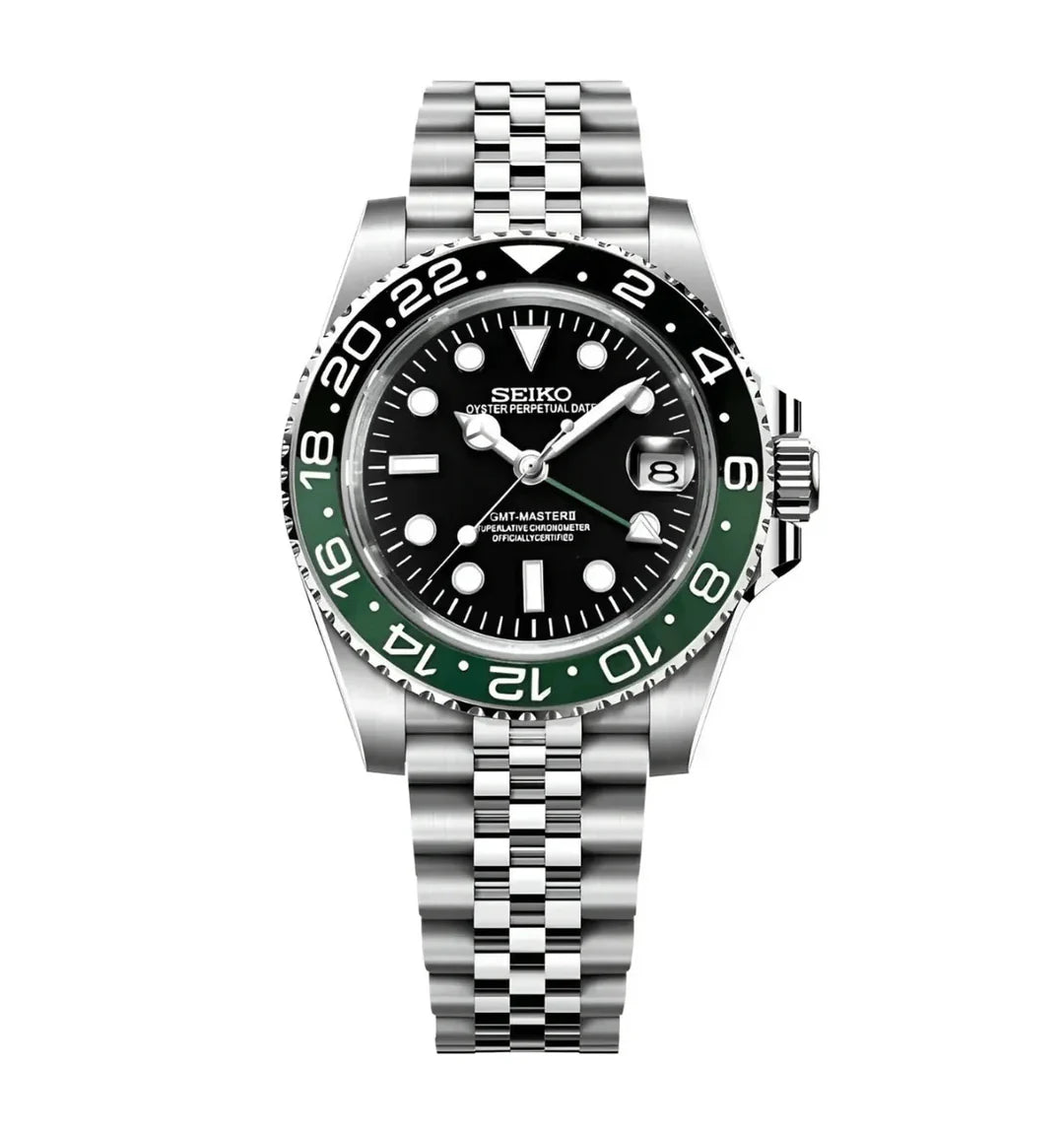 Seiko GMT Mod – Coke Bezel 41mm